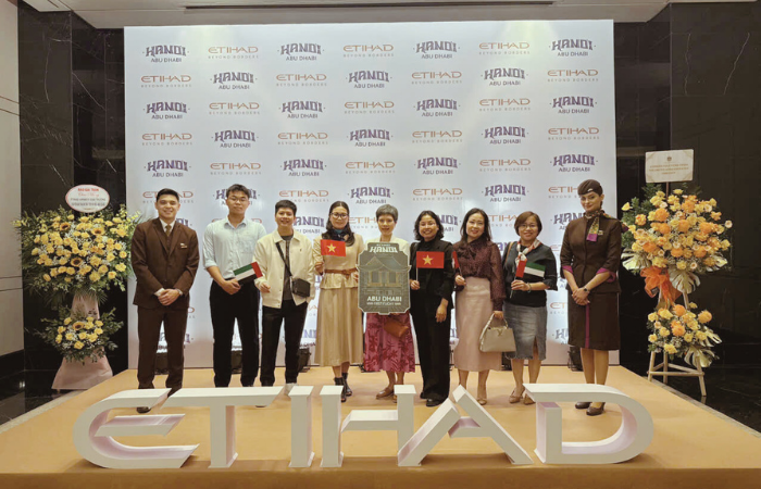 Otrip Việt Nam đồng hành cùng Etihad Airways – khai trương đường bay thẳng giữa Abu Dhabi và Hà Nội