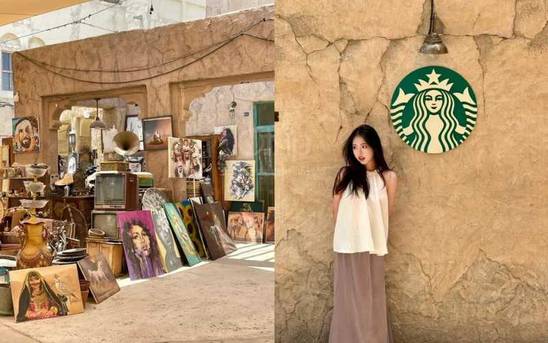 Starbuck khu phố cổ Ai Seef – Quán cà phê độc bản giữa lòng Dubai