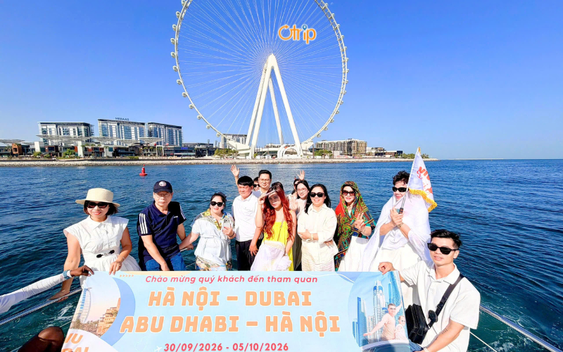 Review tour Dubai Otrip: Hành trình chinh phục thành phố dát vàng sang chảnh